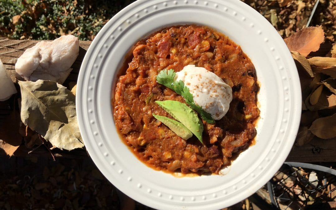 Plant-Based Pumpkin Chili